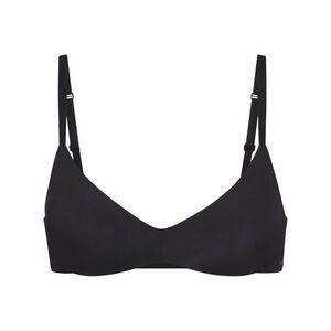 NWT SKIMS WIRELESS FORM PUSH-UP PLUNGE BRA | ONYX - ONYX / 36 / D
